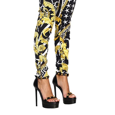 women's versace pants|More.